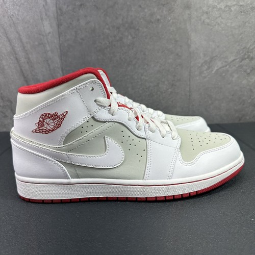 スニーカー NIKE Air Jordan 1 Mid RETRO BG 'Hare' 2015 SS 15 GS) Air Jordan 1 Mid 'Hare' 2015 719554-123