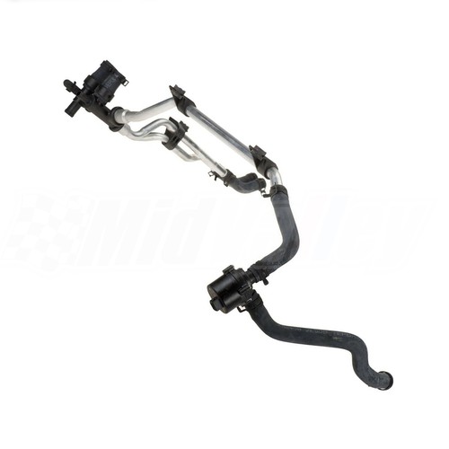 冷却パイプ２個 Heater Hose Pipe Assembly W/ Blend Valve For 05-12 Nissan