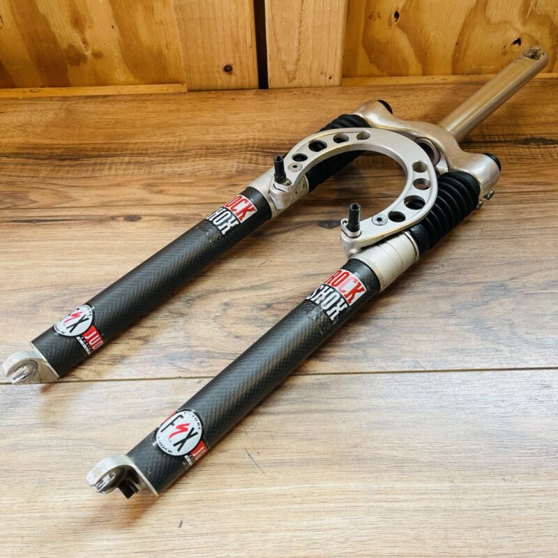 Rare Specialized Rock Shox FSX Carbon Suspension Fork 1 1/8 Rare Specialized Rock Shox FSX Carbon Suspension Fork 1 1/8