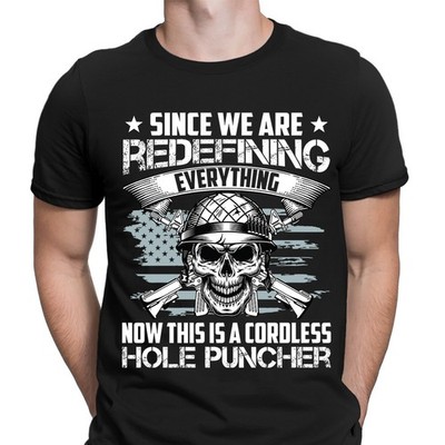 Pro Gun Since We Are Redefining Everything USA Patriotic Herren T-Shirts...