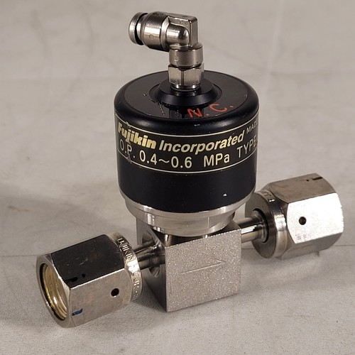 Infiltrate NF 3枚　Fab Fujikin OP 0.4-0.6 MPa N.C. 316L Pneumatic Valve Female