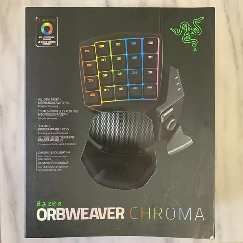 Factory Sealed Razer Orbweaver Chroma Mechanical Gaming