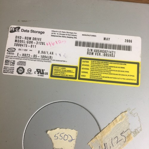 Lot Of 3 Hitachi LG Xbox 360 Dvd Drives Replacement - For Parts Or Not Working