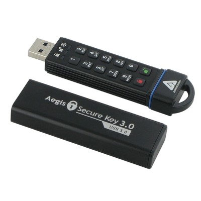 Apricorn Aegis Secure Key 3.0 - Usb 3.0 Flash Drive - 60 Gb - Usb 3.0 - 256-bit