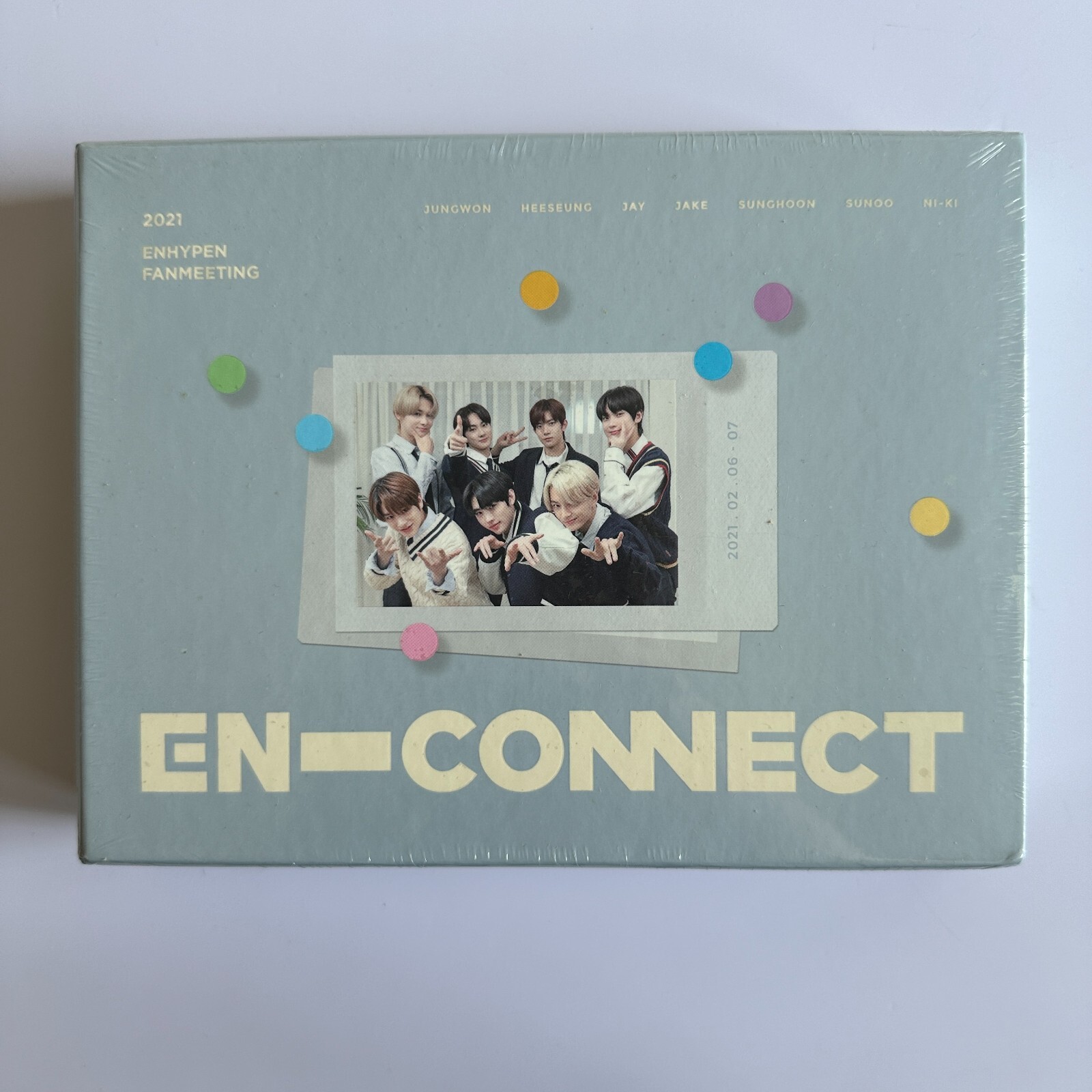 SEALED] ENHYPEN 2021 FANMEETING 'EN-CONNECT' OFFICIAL DVD