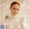 Madison Avenue 2 Pack Square Vintage TR90 Blue Light Blocking Reading Glasses for Women, Anti Glare/Eyestrain Computer Readers Blue/Brown +4.0