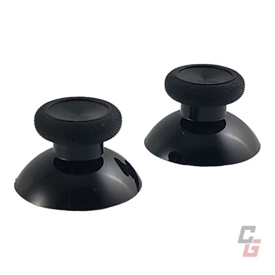 2-pcs Thumbstick Analog Joystick Cap for Xbox One / Series X S Controller Black