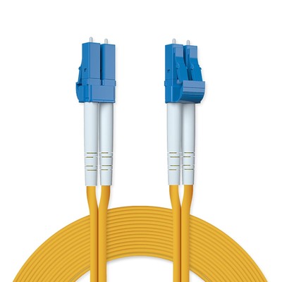 LC to LC Fiber Cable Single Mode Duplex - 30m(98ft) - OS2 Fiber Optic Cable C...