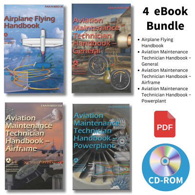 FAA Airplane Flying, Aviation Maintenance Technician Airframe, Powerplant - CD