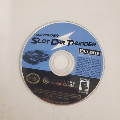 Grooverider: Slot Car Thunder (Nintendo GameCube, 2003) Disc only!
