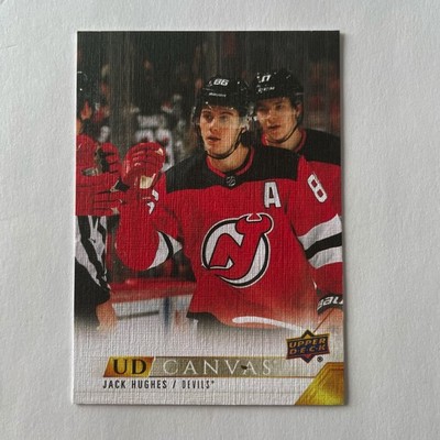 2022 Upper Deck Series 1 #C49 Jack Hugues UD Canvas