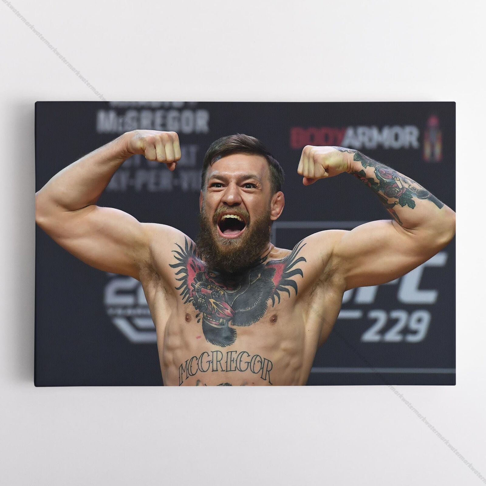 Conor McGregor Poster Canvas UFC MMA Wall Art Print #58