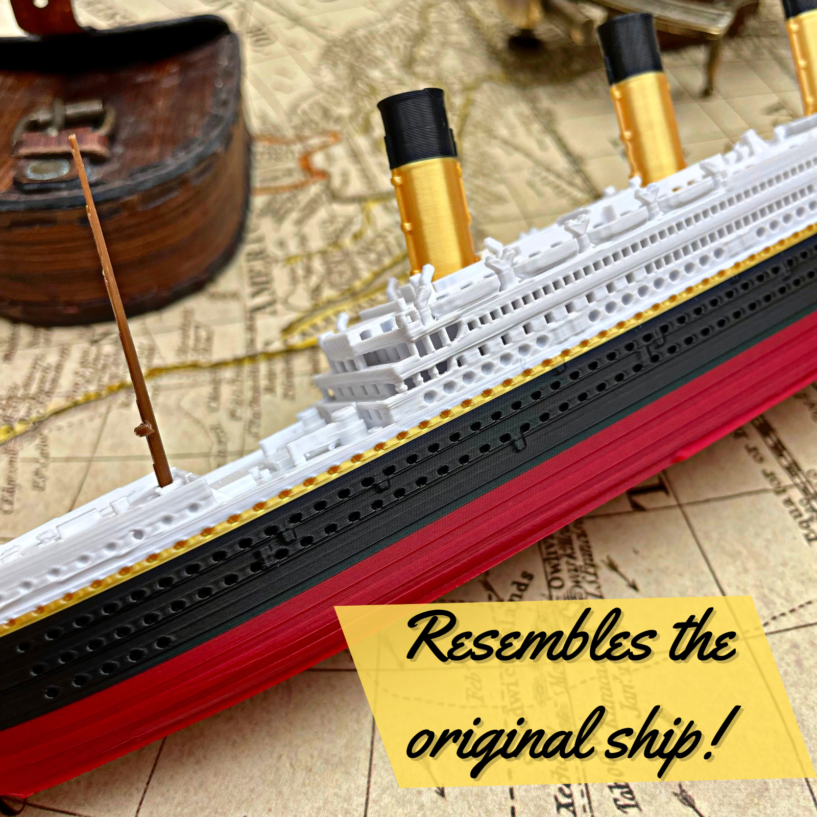 12” RMS Titanic Model, Titanic Toys For Kids, Model Titanic Toy, Titanic Ship
