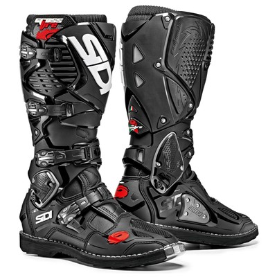 Sidi Crossfire 3 TA Boots - Black/Black - Size 7-7.5 8017732503725