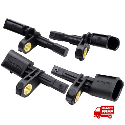  4pcs ABS Wheel Speed Sensor Front Rear L&R Fits for Audi & Volkswagent