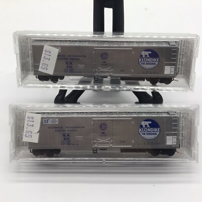 (2) MTL Micro-Trains 69160 Klondike 695 mechanical refrigerator car New In Box