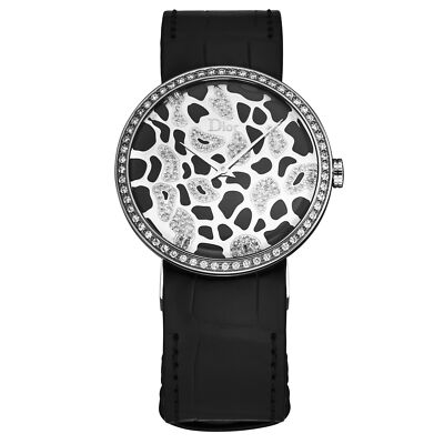 Pre-owned Dior Chris  La D De , L, Strp, Blk Diam-d,s/s Diam-b,m Q