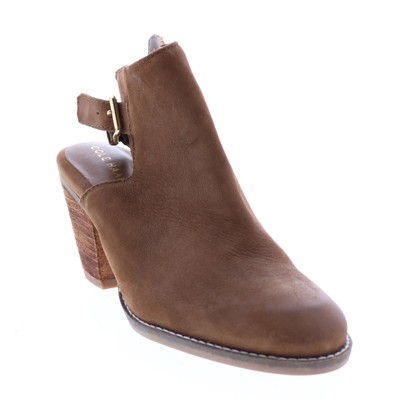 

Женские коричневые синтетические туфли-лодочки на липучке Cole Haan Pippa W17664, Коричневый, Cole Haan Pippa Block Heel