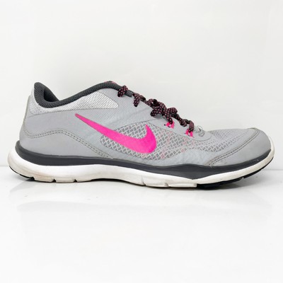 

Nike Womens Flex Trainer 5 724858-017 Серые кроссовки для бега, размер 7,5, Серый, Flex Trainer 5