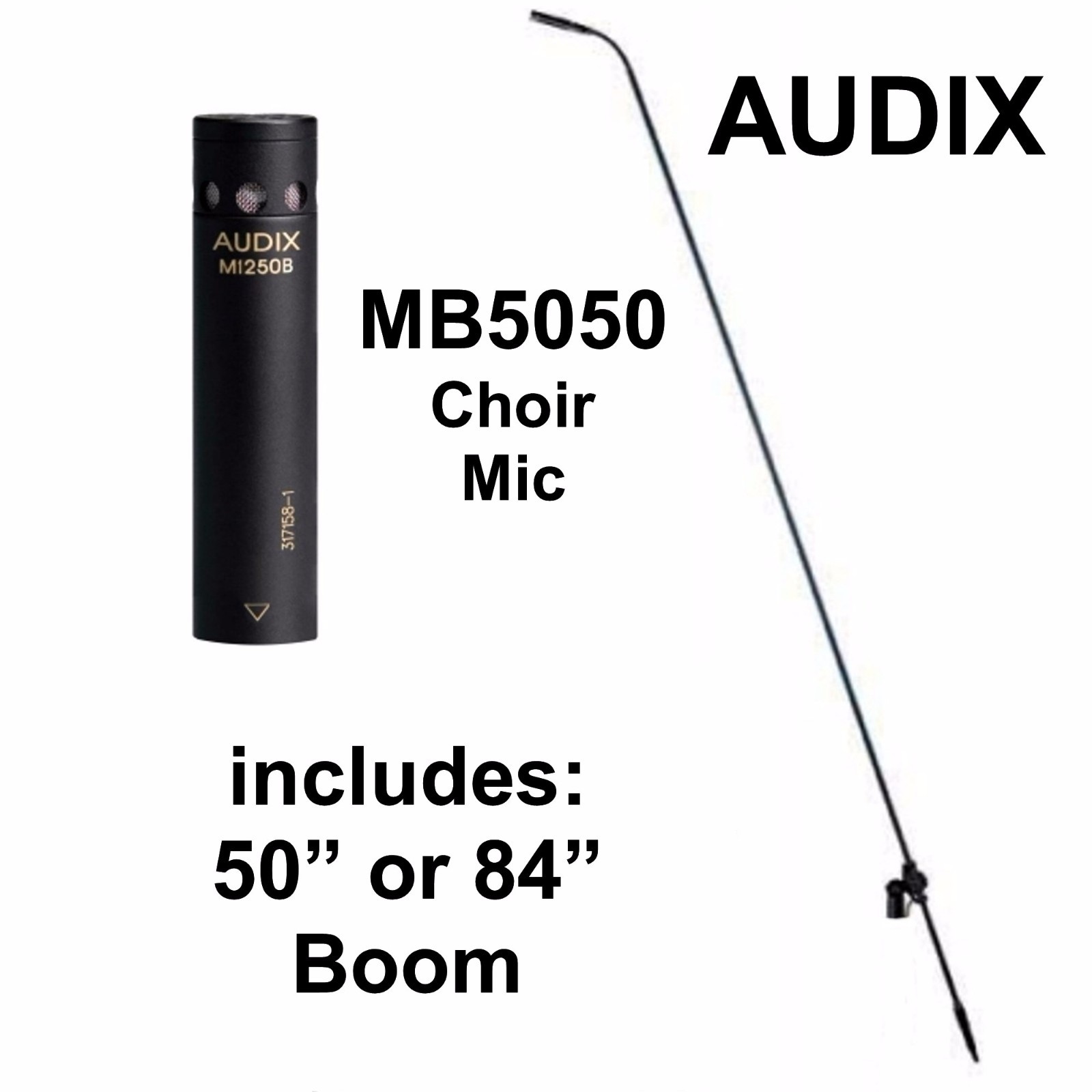AUDIX M1250B ＋ MicroPod6 グースネックマイク Amazon.co.jp: AUDIX M1250B ミニチュアコンデンサーマイク付 18