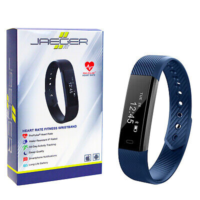 Fitness Tracker Watch Jaeger Alta BLUE HR Heart Sleep Step Smart Watch Fitbit Tp