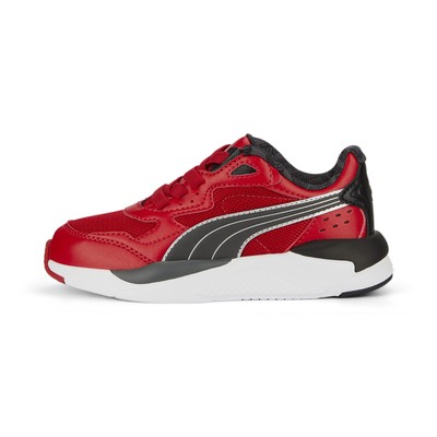

Кроссовки PUMA Little Kids Scuderia Ferrari X-Ray Speed SOFTFOAM+ Motorsport красные, Red - rosso corsa/black, Auto