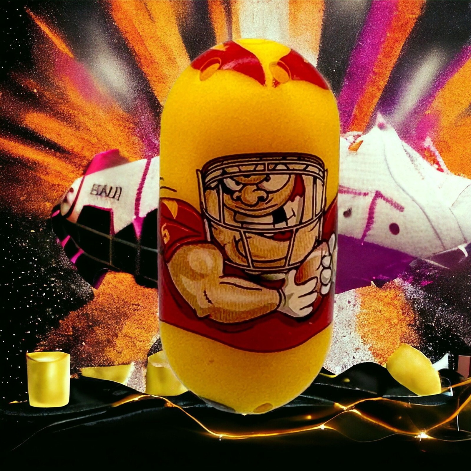 Mighty Beanz Football Bean 76 Series 2 2010 Moose