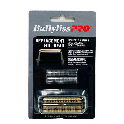 BaBylissPRO FXRF2B Replacement foil with 2 cutter for FXFS2 Models NEW