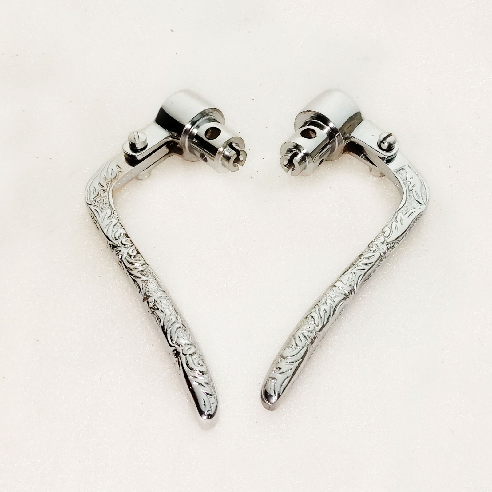 AEspares Vintage Brems- & Kupplungshebel-Set Aus Messing – Für 2,2 Cm Lenker | Kompatibel Mit BSA & Triumph
