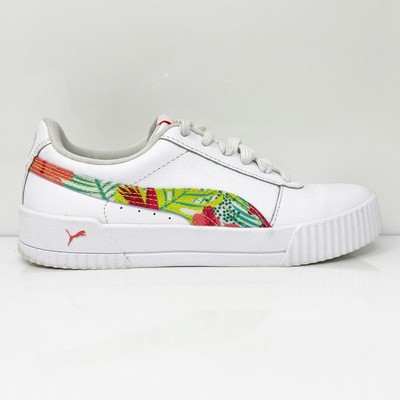 

Puma Womens Carina 381326-01 Белая Повседневная Обувь Кроссовки Размер 7.5, Белый, Carina