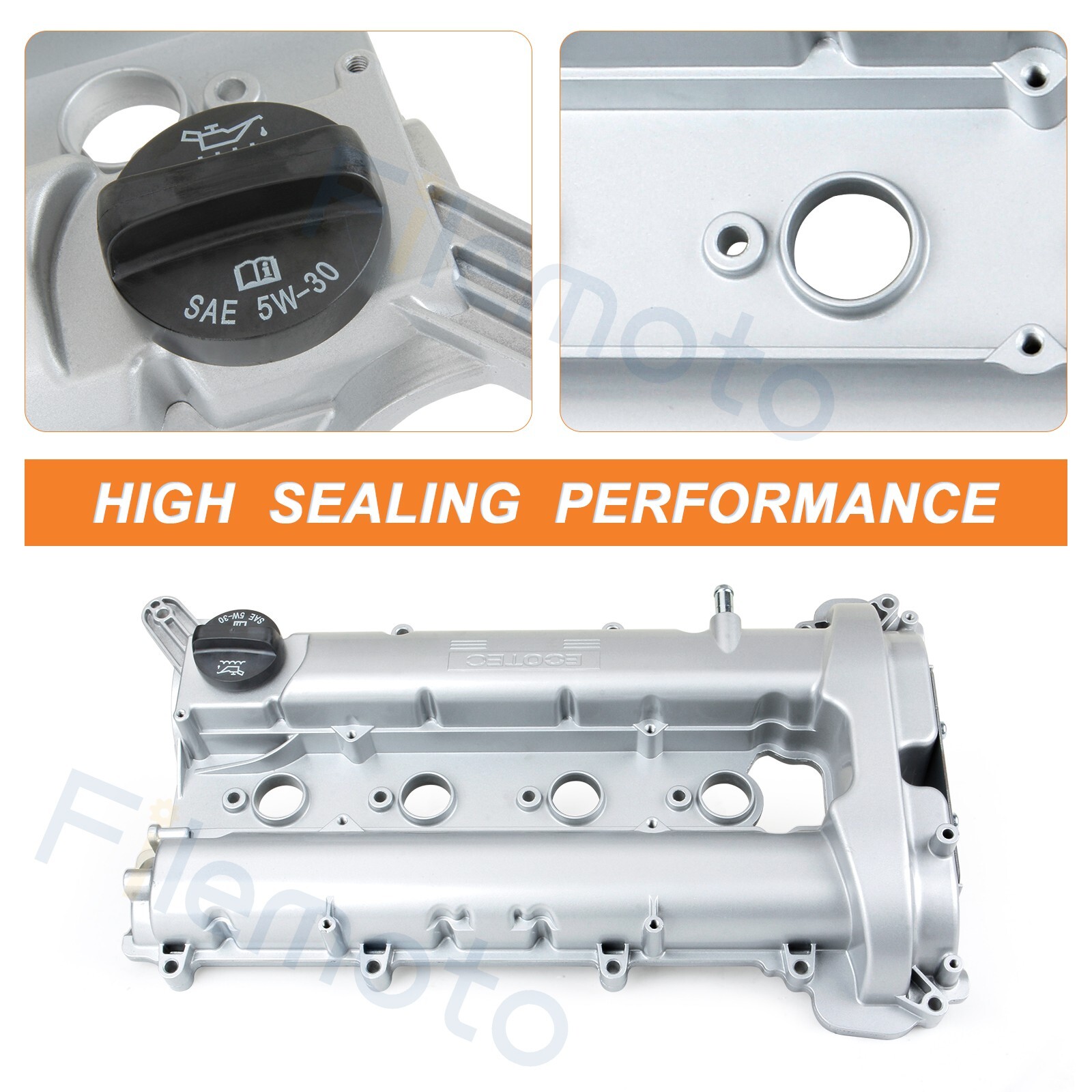 Engine Valve Cover for 10-17 GMC Terrain Chevrolet Equinox Buick 12610279 2.4L