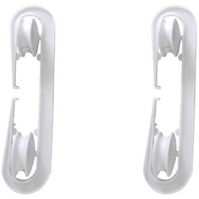 Dependable Industries 2 Pack High Grade Plastic Clothesline Spreader Weatherp...