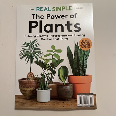 Real Simple Magazine Special Edition The Power of Plants Magazine
