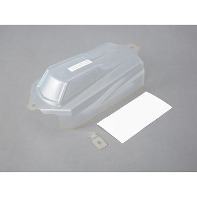 Team Losi Racing TLR340002 Clear Un-Painted Cab Forward Body: 8ight-E Eight 3.0