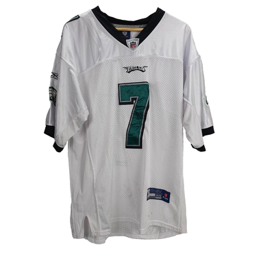 Philadelphia Eagles Michael Vick 7 Jersey Men Size 54 NFL On Field Reebok White