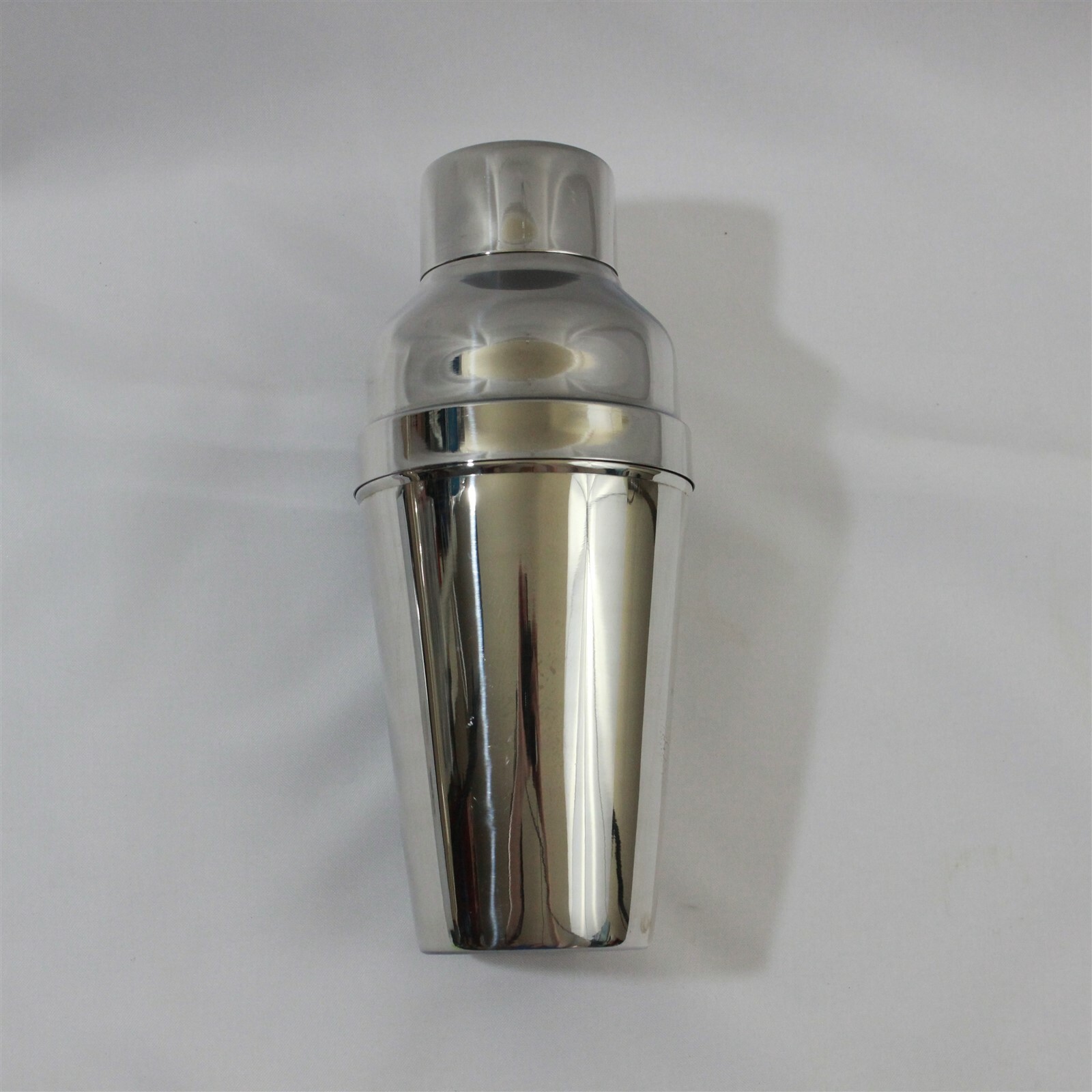 Pottery Barn Cocktail Shaker Bar Ware Stainless Steel Drink Mixer Martini