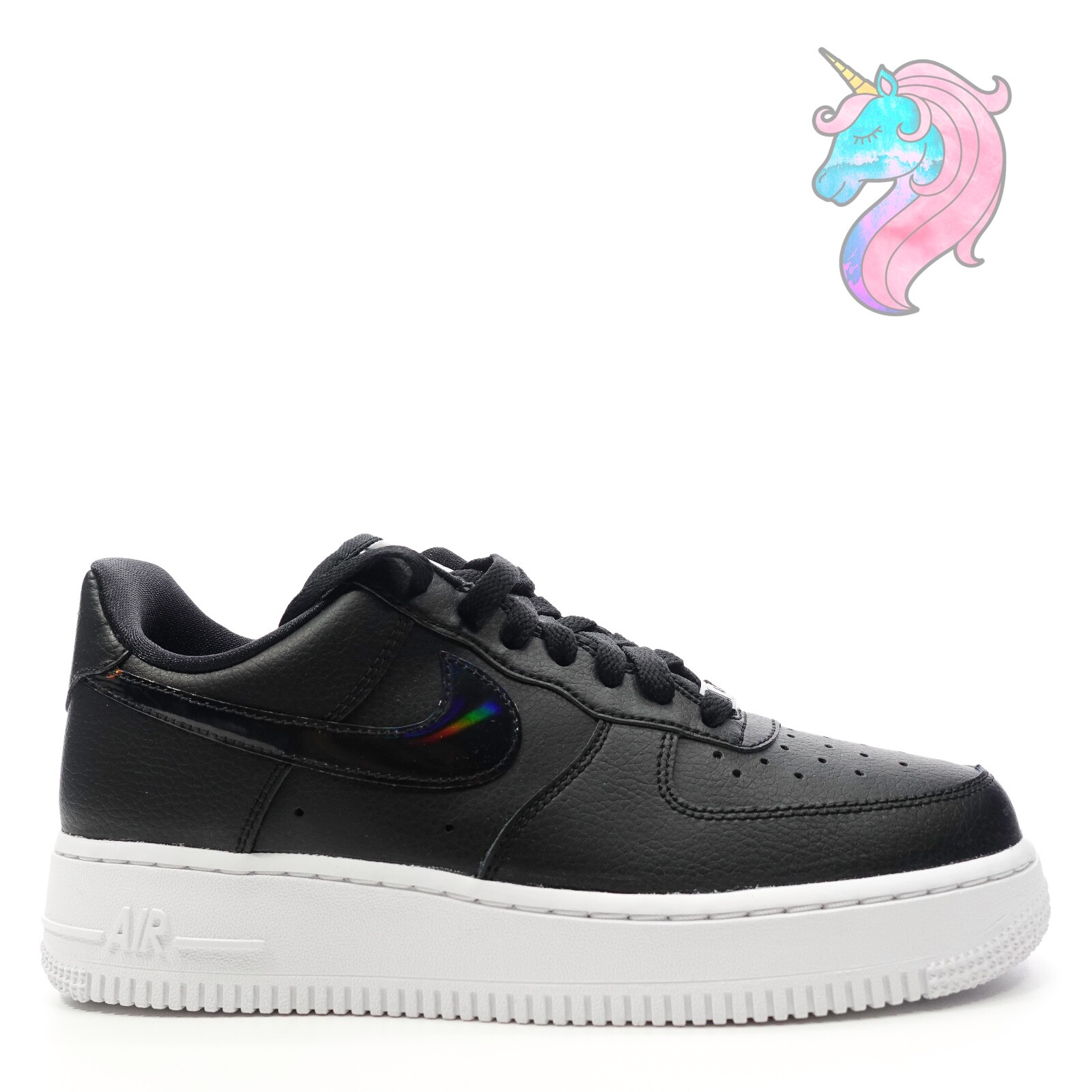 nike air force 1 low black iridescent