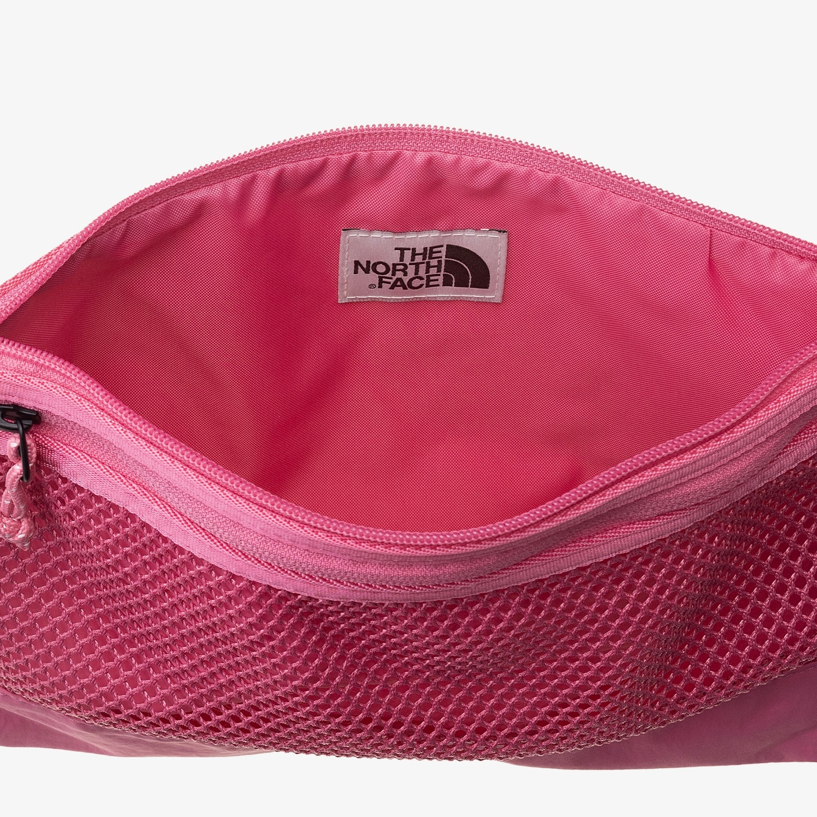 ■THE NORTH FACE■ White Label Linden Mesh Cross Bag HOT PIN New THE NORTH FACE LINDEN MESH CROSS BAG NN2PR15L HOT PINK