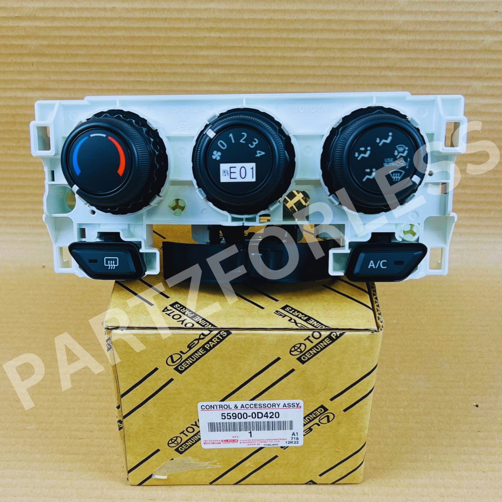 ☆TOYOTA ／TASCAN☆ ☆TOYOTA ／TASCAN☆ 559000K240 Genuine Toyota CONTROL ASSY, AIR