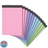 12 Pack Note Pads 5x8, Narrow Ruled Legal Pad Writing Pads 5x8, Multicolor Small Notepads Small Note Pads, 30 Sheet/Notepad, Pink Legal Pad, Purple Notepad,Colored Lined Paper for School,Business,Home