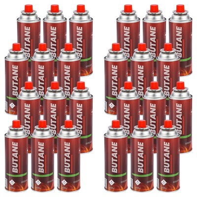 24 Can - Butane Fuel for Camping Stove