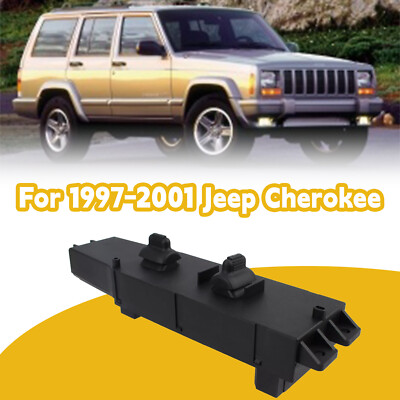Right Passenger Side Power Window Control Switch for 1997-2001 Jeep Cherokee XJ