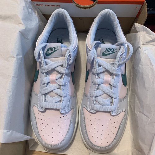 Nike Dunk Low PS 3Y 4.5 WMNS Football Grey Mineral Teal