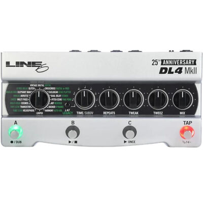 Line 6 DL4 MkII Delay Effects Pedal, 25th Anniversary Limited Edition