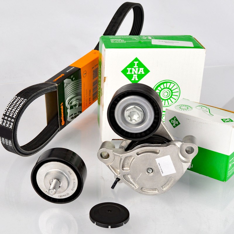 Conti 6pk1715 Keilrippenriemen-Satz + Spanner FÃ¼R Bmw F45 F46 F48 Mini F55 F56