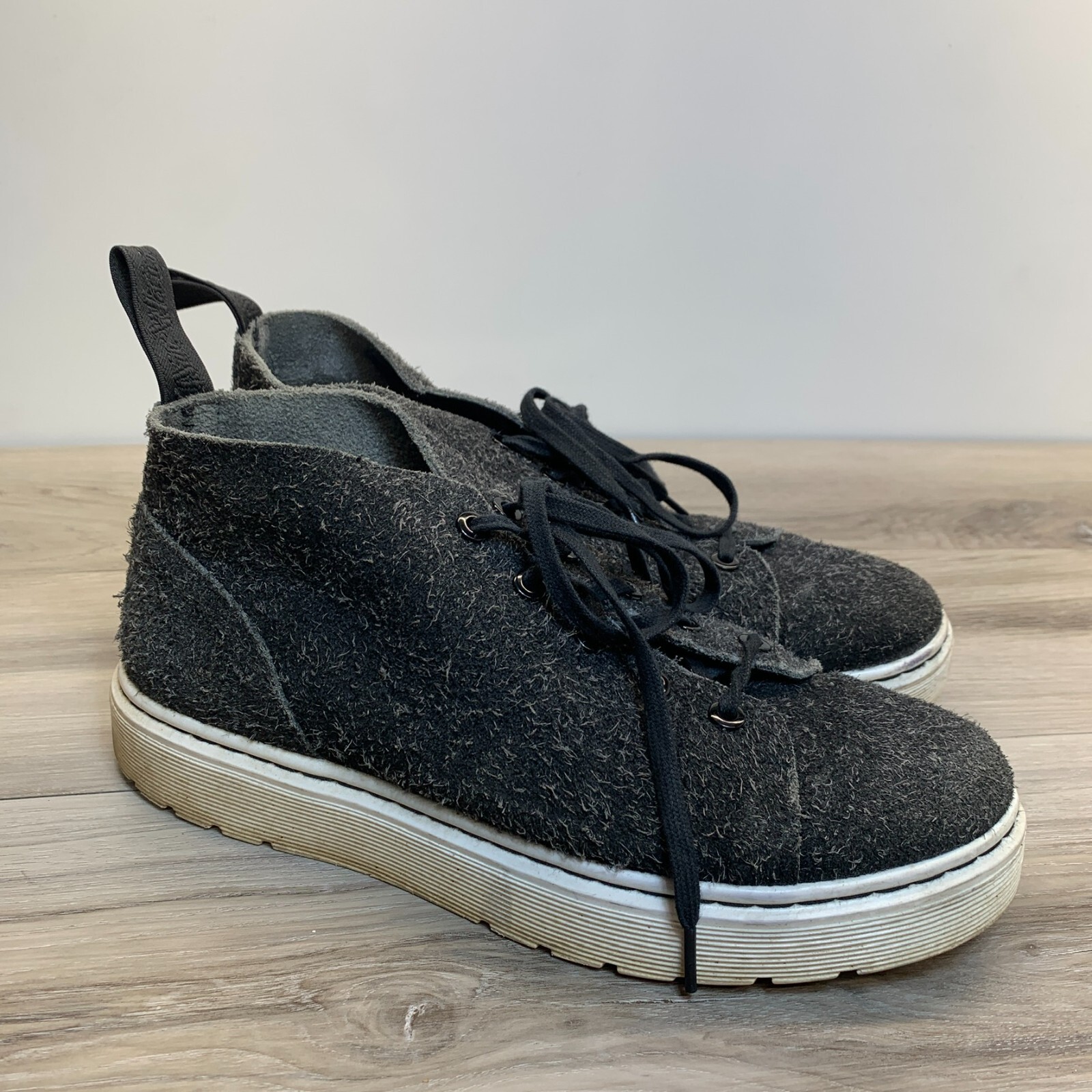 Doc Martens Talib Baynes wooly chukka boots men 8 women 9 gray low Doc Martens Talib Baynes wooly chukka boots men 8 women 9  main image 3