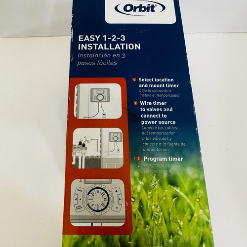 Orbit 6 Station Easy-Set Logic All Weather Sprinkler Timer