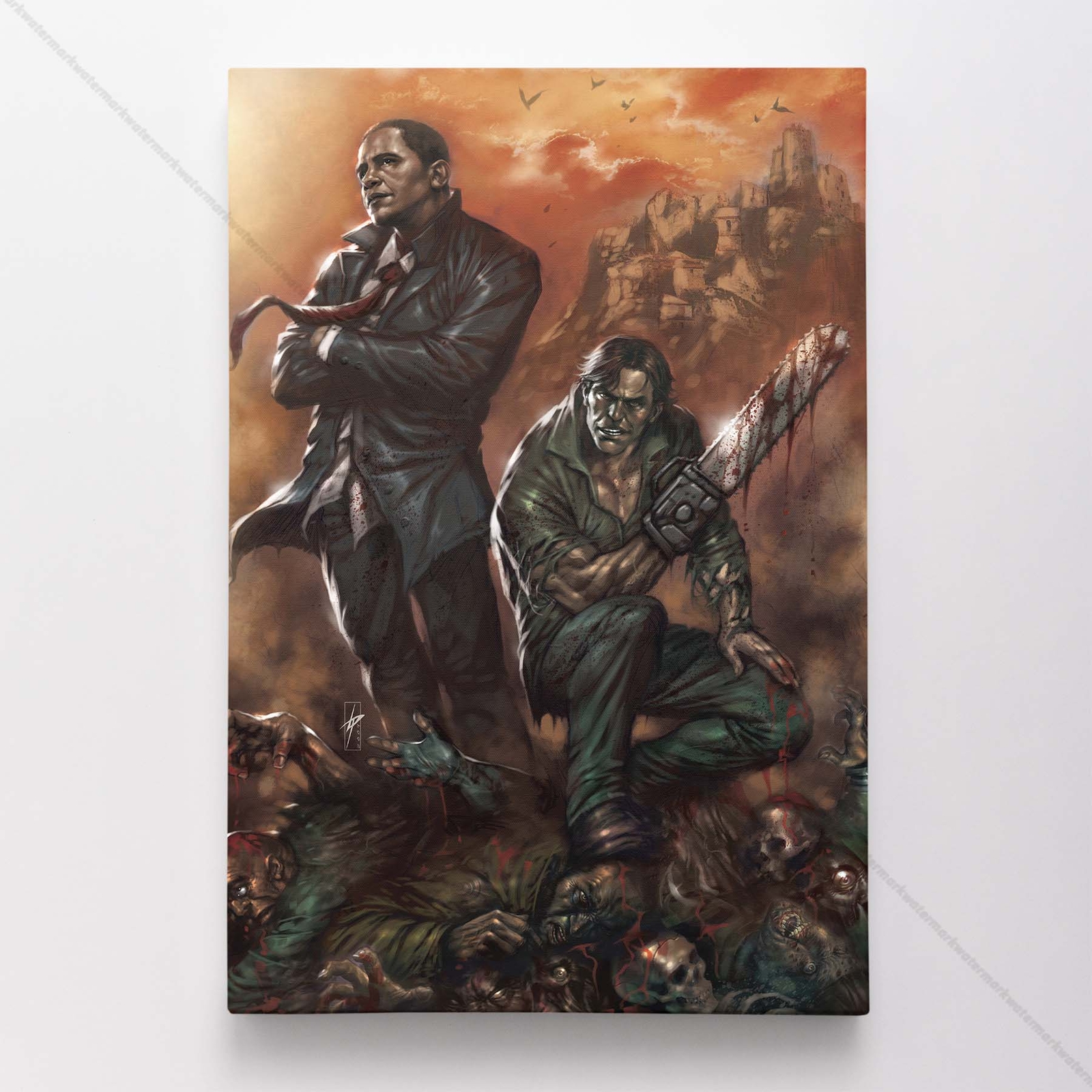 Army of Darkness Poster Canvas Evil Dead Ash Movie Art Print #169