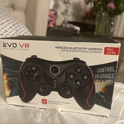 Evo Virtual Reality Wireless BlueTooth Gamepad/Smartphones and VR Headsets