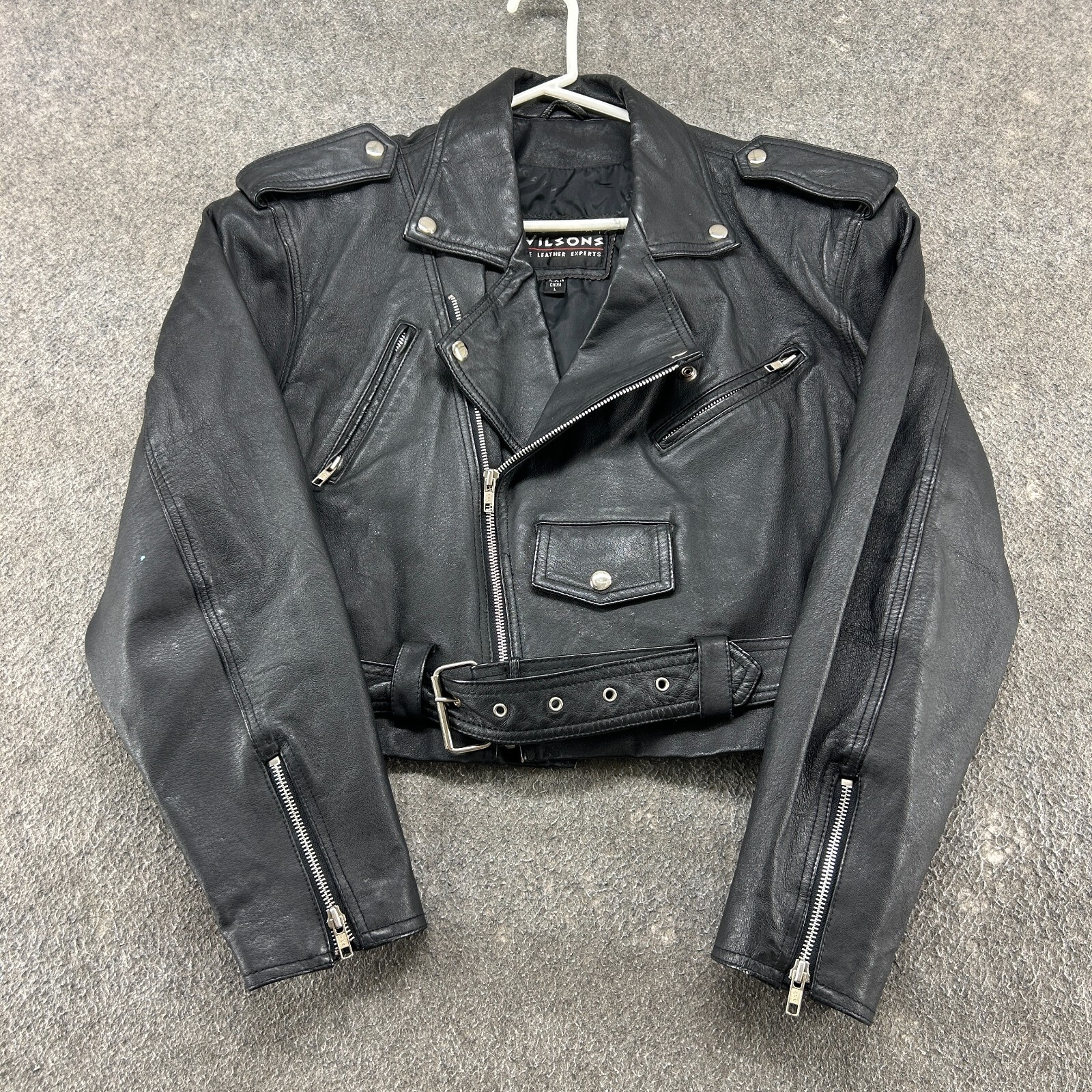 ジャケット・アウター 90s Wilsons leather jacket 1990s Wilson's Leather Jacket – The Vintage Twin